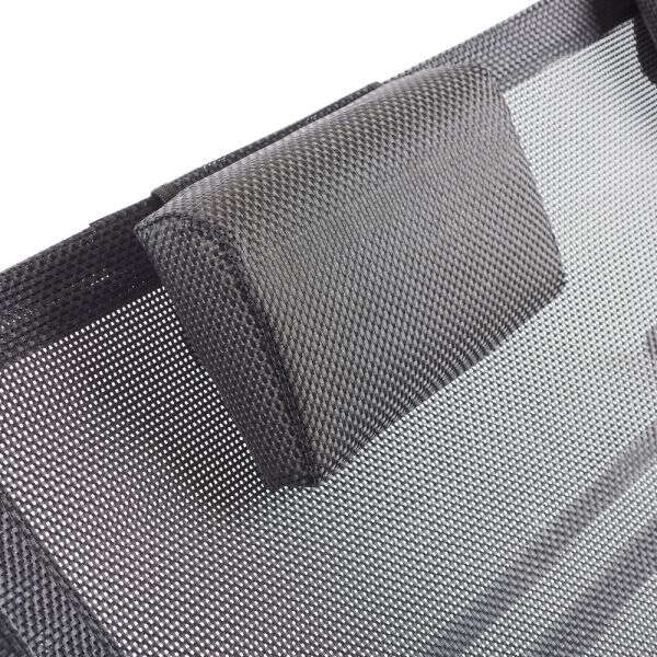 LECO Doppelliege "Modern" mit Sonnendach